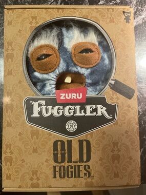 ZURU Fuggler Old Fogies Blue Plush Monster Stuffed Toy